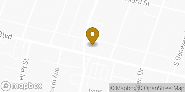 Map showing the location of Walgreens in Los Angeles, CA 90019