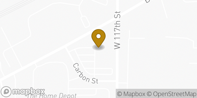 Map showing the location of Amazon Locker - Elly in Cleveland, OH 44111