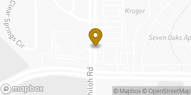Map showing the location of ATM Kroger in Garland, TX 75044