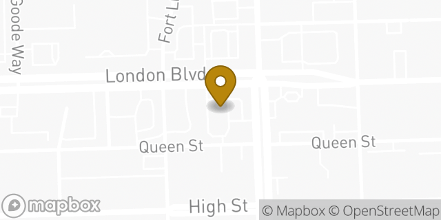 Map showing the location of McDonald's in Portsmouth, VA 23704