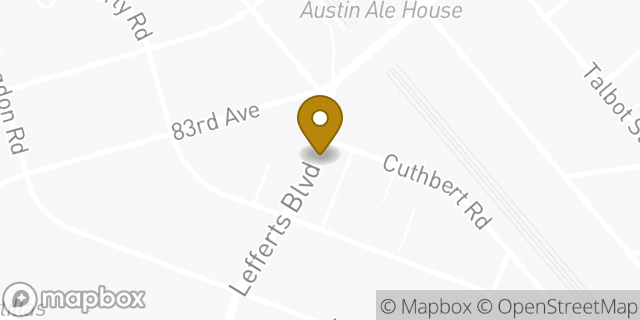 Map showing the location of Dunkin' in Kew Gardens, NY 11415