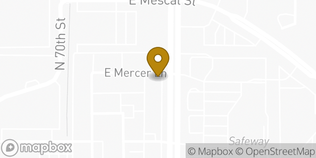 Map showing the location of Cactus Flower Florists in Scottsdale, AZ 85254
