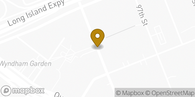 Map showing the location of T.J. Maxx in Rego Park, NY 11374