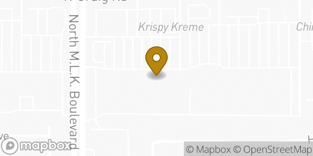 Map showing the location of Amazon Locker - Anchoring in North Las Vegas, NV 89032