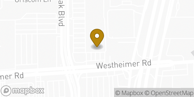 Map showing the location of The Container Store in Houston, TX 77056
