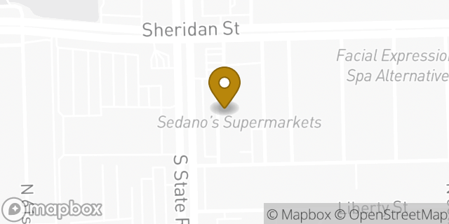 Map showing the location of Amazon Locker - Freshpond in HOLLYWOOD, FL 33021