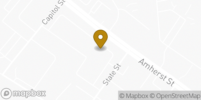Map showing the location of Amazon Locker - Flyleaf in Nashua, NH 03063