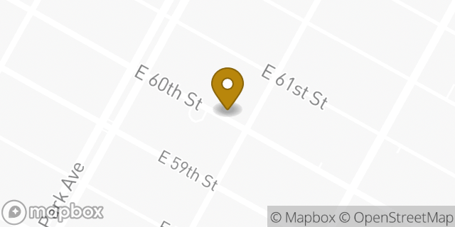 Map showing the location of Chase Bank in New York, NY 10065