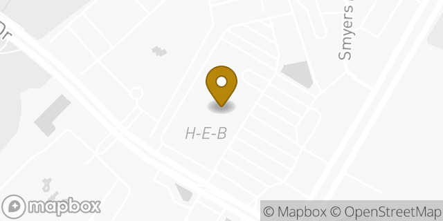 Map showing the location of H-E-B in Round Rock, TX 78681