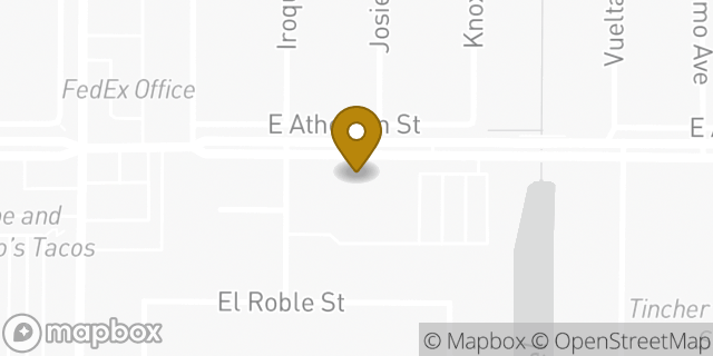 Map showing the location of The Church of Jesus Christ of Latter-day Saints in Long Beach, CA 90815