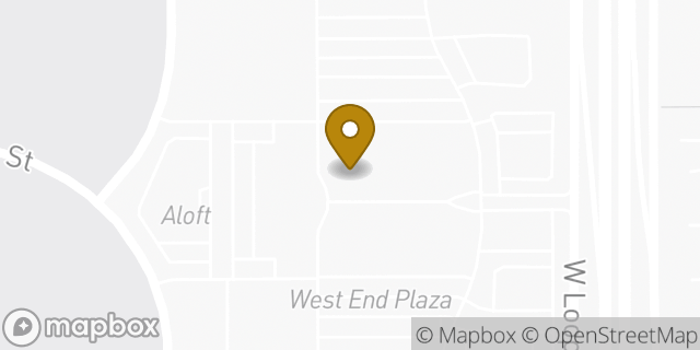 Map showing the location of J.Crew Factory in Lubbock, TX 79407