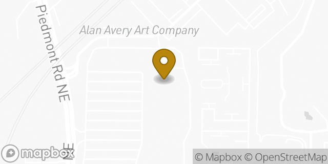 Map showing the location of HomeGoods in Atlanta, GA 30324