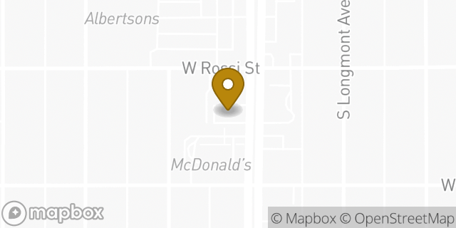 Map showing the location of Papa Johns Pizza in Boise, ID 83706