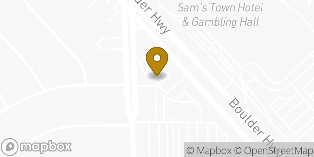 Map showing the location of Chase Bank in Las Vegas, NV 89122