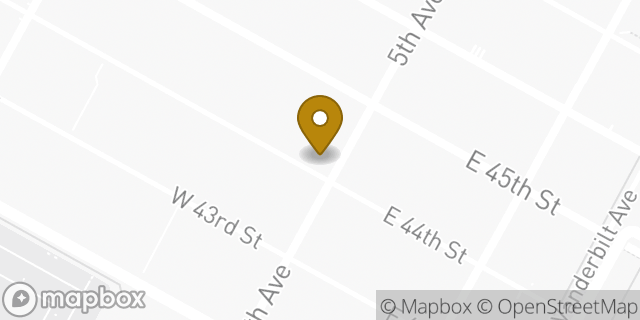 Map showing the location of Chase in New York, NY 10036