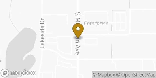Map showing the location of Lyft Oklahoma City - 3300 South Meridian in Oklahoma City, OK 73119