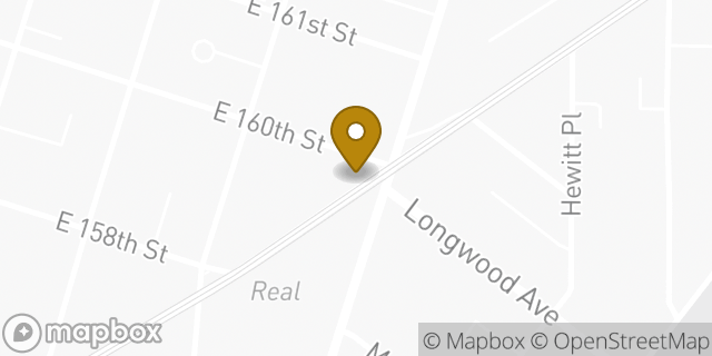 Map showing the location of McDonald's in Bronx, NY 10455