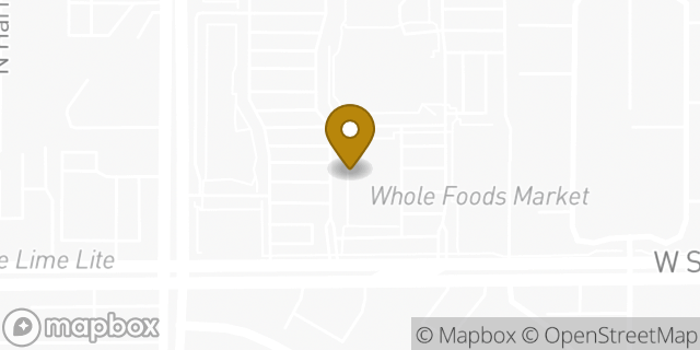 Map showing the location of Lululemon in Fresno, CA 93704