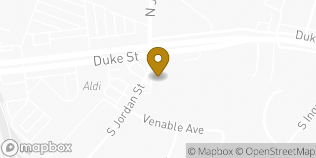 Map showing the location of 7-Eleven in Alexandria, VA 22304