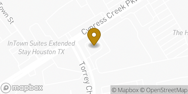 Map showing the location of Chase Bank in Houston, TX 77068