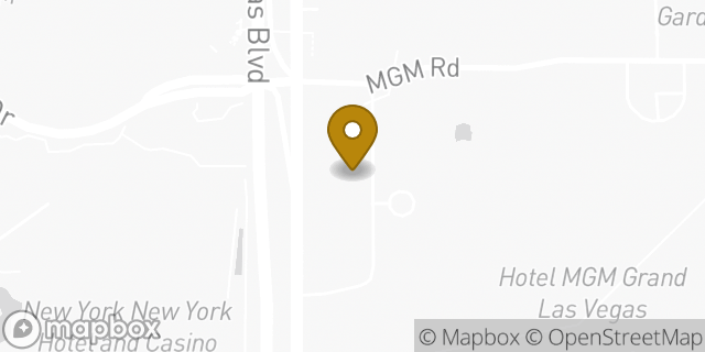 Map showing the location of Subway in Las Vegas, NV 89109