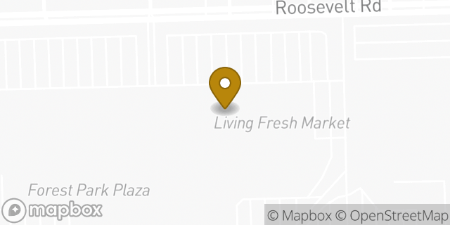 Map showing the location of Planet Fitness in Forest Park, IL 60130