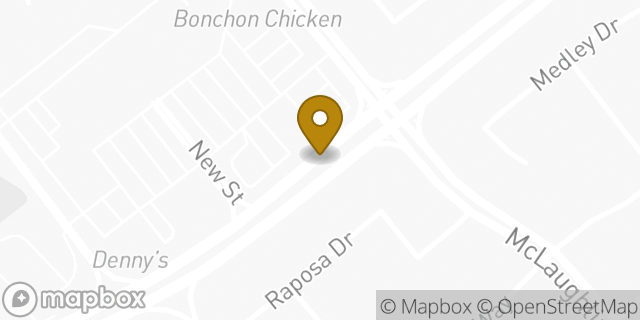 Map showing the location of Starbucks in San Jose, CA 95121