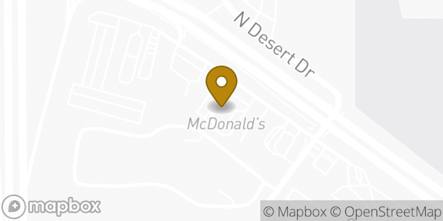 Map showing the location of McDonald's in East Point, GA 30344