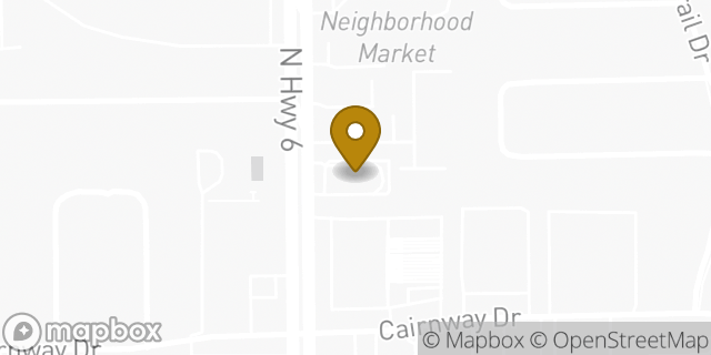 Map showing the location of McDonald's in Houston, TX 77084