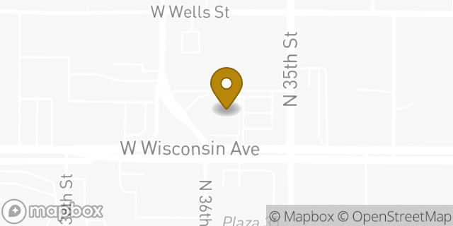 Map showing the location of ATM Walgreens in Milwaukee, WI 53208