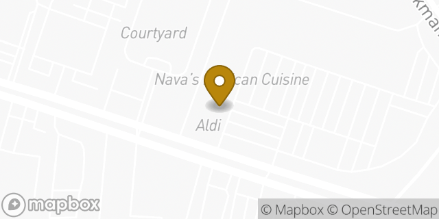 Map showing the location of Aldi in Huntsville, AL 35816