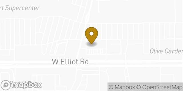 Map showing the location of QuikTrip in Tempe, AZ 85284