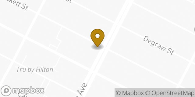 Map showing the location of Bank of America Financial Center & Walk-Up ATM | Gowanus in Brooklyn, NY 11217