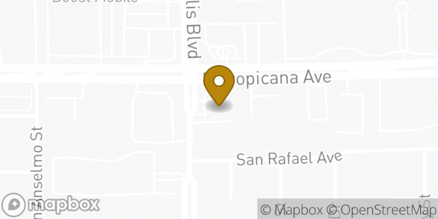 Map showing the location of Amazon Locker - Niem in Las Vegas, NV 89122