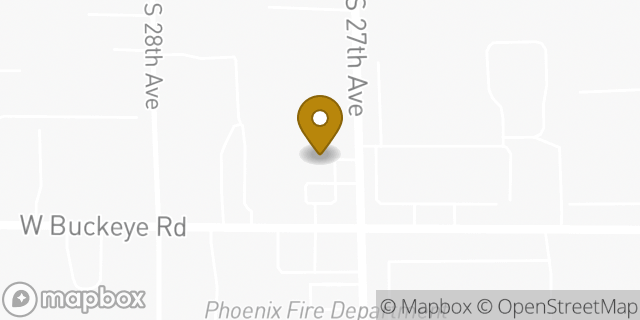 Map showing the location of Amazon Locker - Disregard in Phoenix, AZ 85009