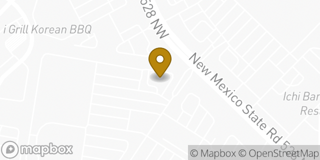 Map showing the location of Panera Bread in Albuquerque, NM 87114