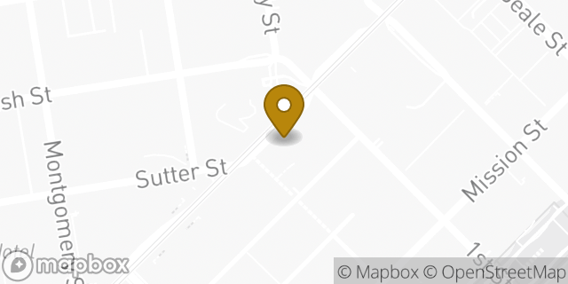 Map showing the location of Chipotle Mexican Grill in San Francisco, CA 94105
