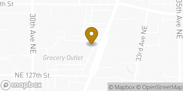 Map showing the location of Chipotle Mexican Grill in Seattle, WA 98125