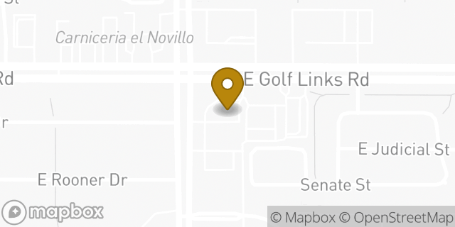 Map showing the location of ATM Speedway in Tucson, AZ 85730