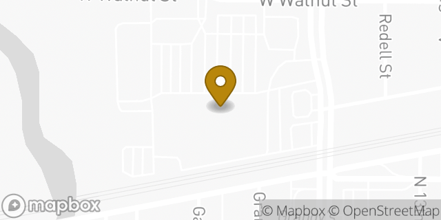 Map showing the location of Kroger in Garland, TX 75042