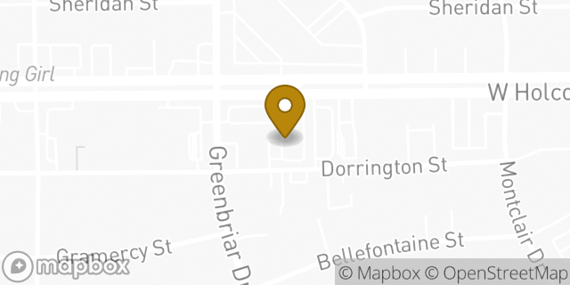 Map showing the location of McDonald's in Houston, TX 77030