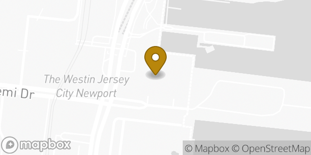Map showing the location of Chase Bank in Jersey City, NJ 07310