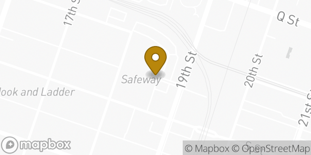 Map showing the location of Amazon Locker - Claude in Sacramento, CA 95811