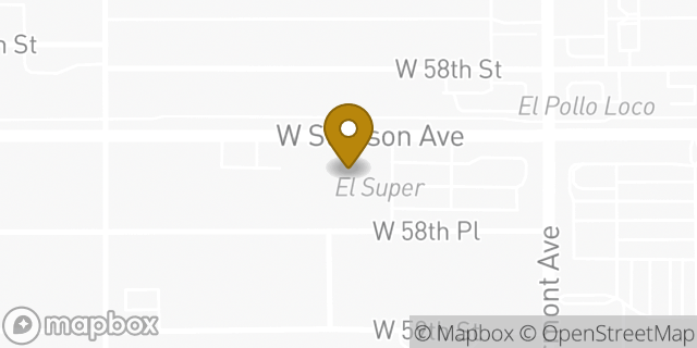 Map showing the location of Coinme in Los Angeles, CA 90044