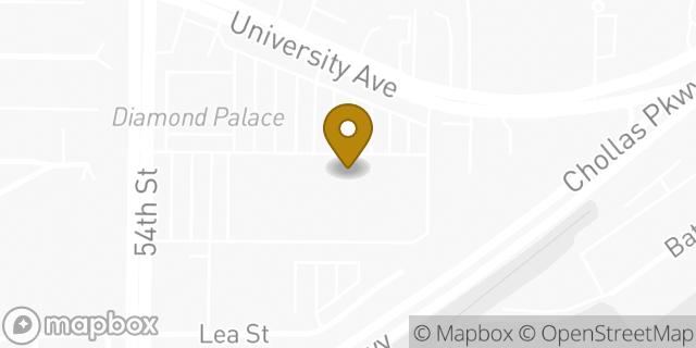 Map showing the location of Amazon Locker - Evir in San Diego, CA 92105