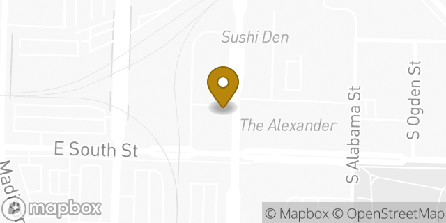 Map showing the location of CVS Pharmacy in Indianapolis, IN 46204