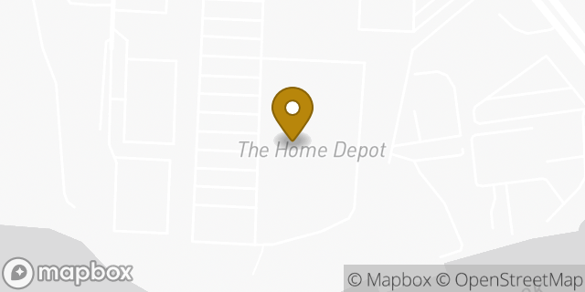 Map showing the location of The Home Depot in Flushing, NY 11354