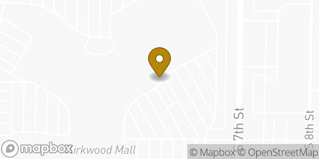 Map showing the location of Starbucks Coffee Company in Bismarck, ND 58504