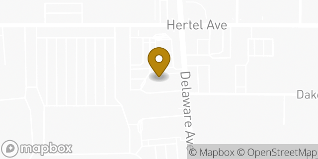 Map showing the location of The UPS Store in Buffalo, NY 14216
