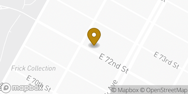 Map showing the location of Chase Bank in New York, NY 10021
